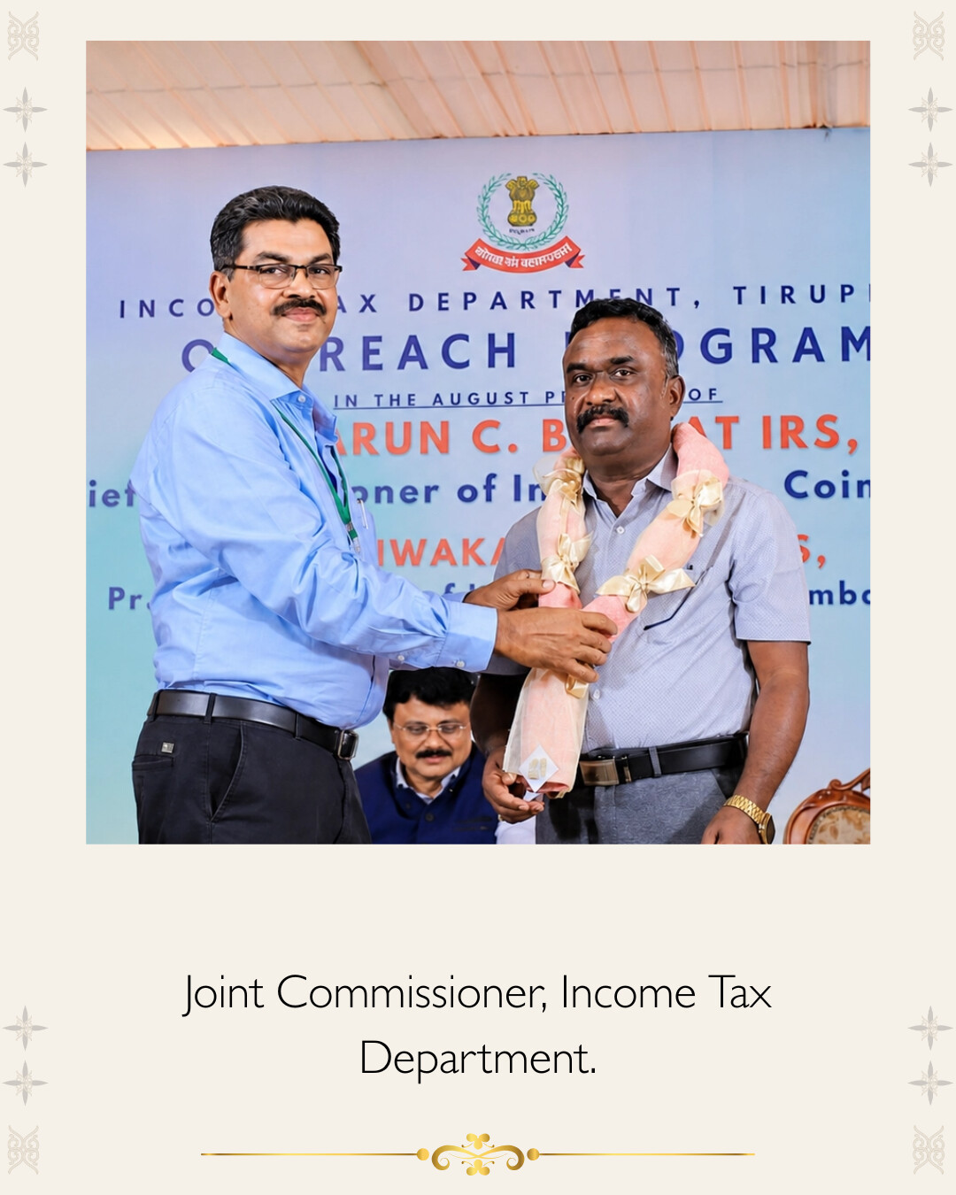 The Honoured — Joint Commissioner, Income Tax Department