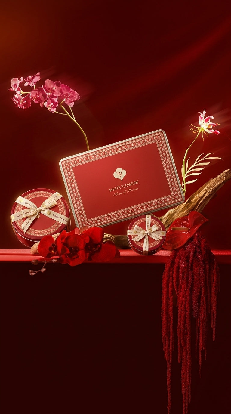 Towels, Bouquets or Maalas? Finding Your White Flowerr Gift