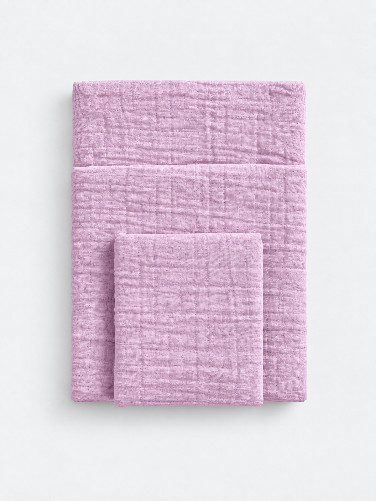 Cotton Candy Cotton Muslin Towel colour reference by White Flowerr