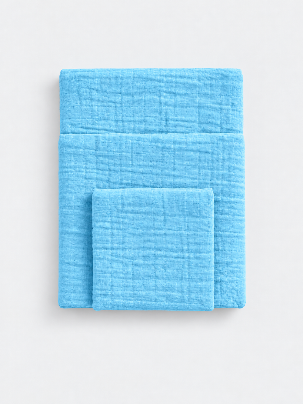 Sea Salt Cotton Muslin Towel colour reference by White Flowerr