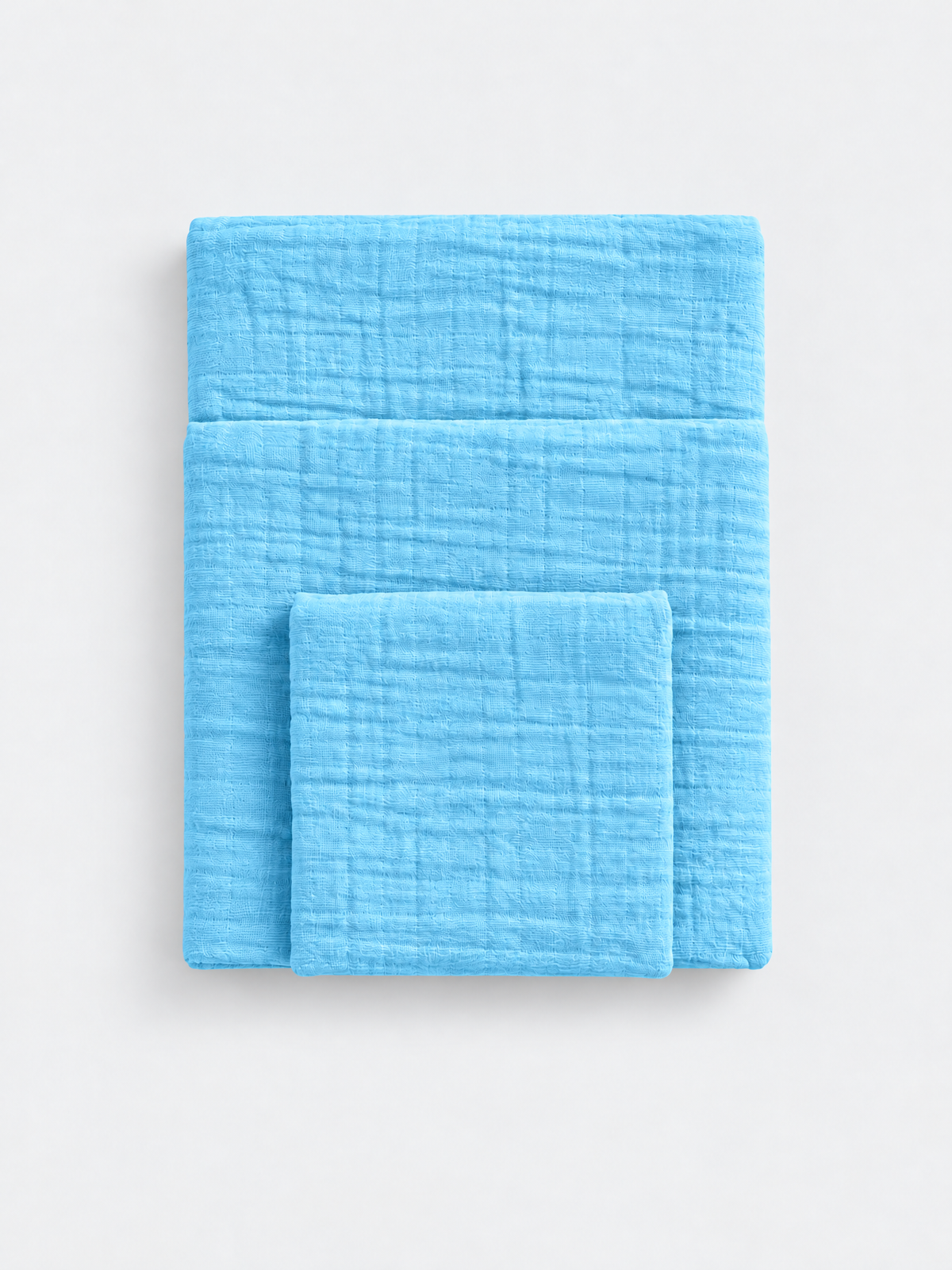 Sea Salt Cotton Muslin Towel colour reference by White Flowerr